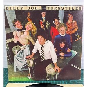 Billy Joel Turnstiles Vintage Vinyl LP Album 1976 Columbia Records PC 33848